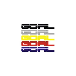 Sticker Master Volkswagen Golf Goal Sticker Oto Motor Pc Etiket