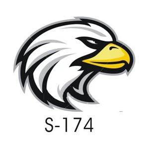 Sticker Master Kartal Face Sticker Oto Motor Pc Etiket