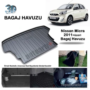 Nissan Micra Bagaj Havuzu-2011/Üzeri-9007630