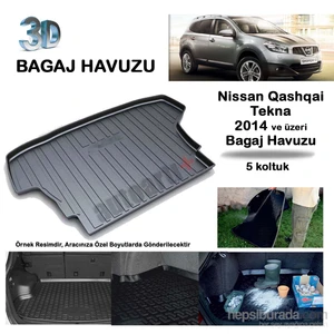 Nissan Qashqai Tekna Bagaj Havuzu-9007635