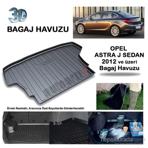 Opel Astra J Sedan Bagaj Havuzu-9007641