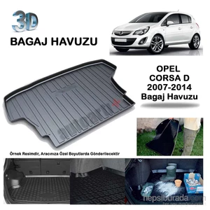 Opel Corsa D Bagaj Havuzu-9007644