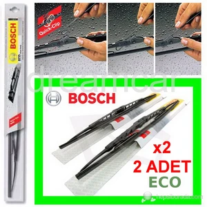 Eco 475 mm.x2 Ad. Universal Quick-Clip Telli  Silecek Takım