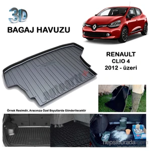Renault Clio 4 Hb Bagaj Havuzu-9007672