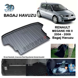 Renault Megane 2 Hb Bagaj Havuzu-9007688