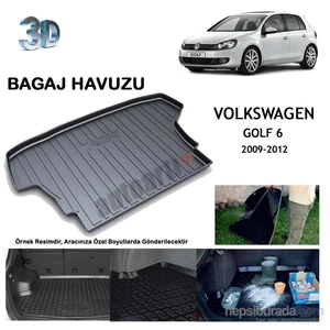 Volkswagen Golf 6 Bagaj Havuzu-9007733
