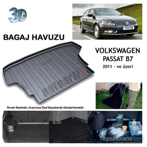 Volkswagen Passat B7 Bagaj Havuzu-9007739