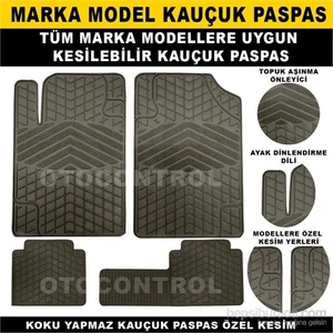 Skoda Rapid 2013 Sonrası Kauçuk Paspas