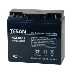 12 Volt 18 Amper Bakımsız Kuru Akü