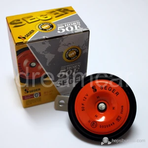 MOTOSİKLET KORNASI SEGER 50F 12 V, 480 HZ (DİDİT) BÜYÜK BOY KALIN SES