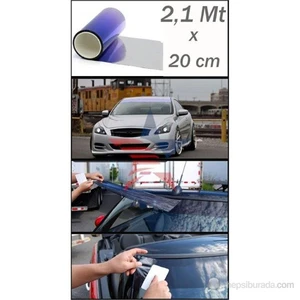 ModaCar MAVİ-AYNALI Ön Cam Güneşlik Filmi 551115m