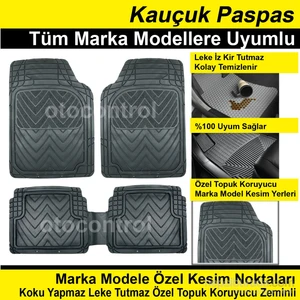 Peugeot 206 Sedan 2009 Model Kauçuk Paspas 40860
