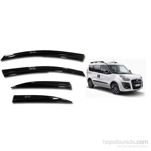 MUGEN STYLE FIAT DOBLO 2 2010>> 4 cam Ön-Arka Rüzgarlık Seti 42c008
