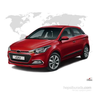 S-Dizayn Hyundai i20 Krom Sis Farı Çerçevesi 2 Prç. 2014 ve Üzeri