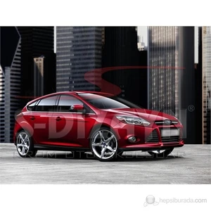 S-Dizayn Ford Focus Cam Çıtası 8 Prç. P.Çelik (H.B) (2011>)