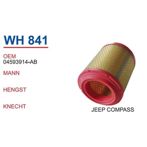 Jeep Compass Hava Filtresi Oem No:04593914-Ab