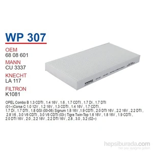 OPEL VECTRA C Polen Filtresi OEM NO: 6808601