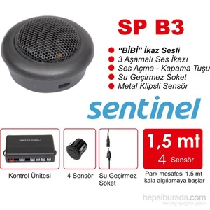 Ses İkazlı Park Sensörü 4 Lü Arka Koruma 425550