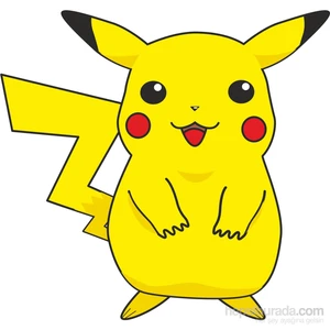 Pokemon Go Picachu Sticker Oto Motor Pc Etiket