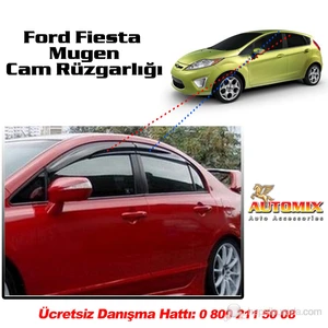 Ford Fiesta Mugen Cam Rüzgarlığı 2010-2012 arası