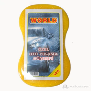 Oval Oto Süngeri Büyük boy (sarı) 20071