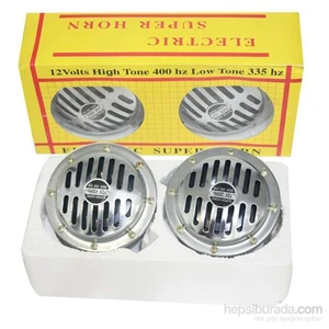 Krom Süperton Korna Seti 12 Volt 31a015