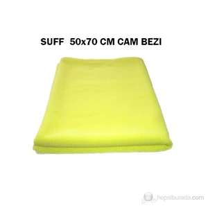 Suff  50x70 cm Mikrofiber -Sarı-Cam Bezi   20235