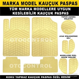 Chevrolet Captiva 2007 2012 Model Kauçuk Paspas
