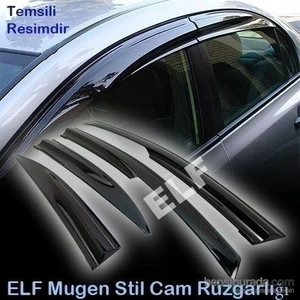 Elf Renault Clio 4 STW Mugen Cam Rüzgarlığı 2013 sonrası