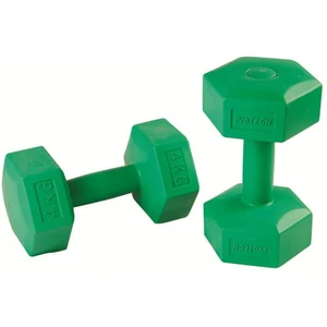 4 Kg Yeşil Vinly Çiftli Dambıl