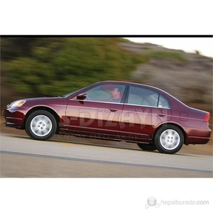 S-Dizayn Honda Civic Cam Çıtası 4 Prç. P.Çelik (2002-2006)