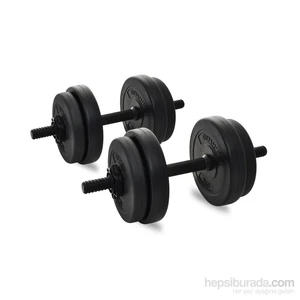 Dynamıc Vınyl Unisex Siyah Dumbbell Set 15 Kg 1DYASVINYLSET-KAR-15LG