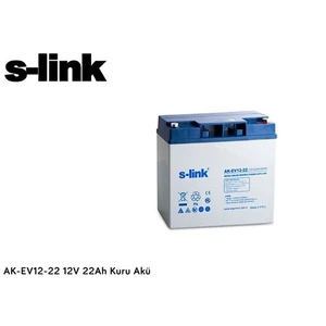 Ak-Ev12-22 12V 22Ah Kuru Akü