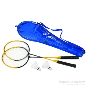 SDB 65 Badminton Raket seti 2 Raket +2 Top
