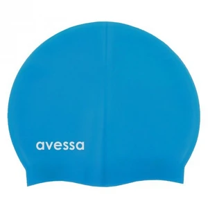 Deluxe Silikon Yüzücü Bonesi Saks Mavi