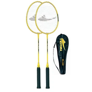 2 Raket Alüminyum Badminton Raket Seti