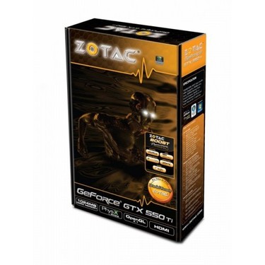 Zotac GTX550TI 1GB 192Bit DDR5 Hdcp Dl-Dvi Dp Hdmi Ekran Fiyatı