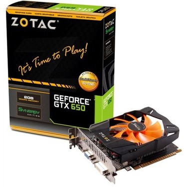 Zotac Nvidia GeForce GTX 650 2GB Synergy 128Bit GDDR5 Fiyat