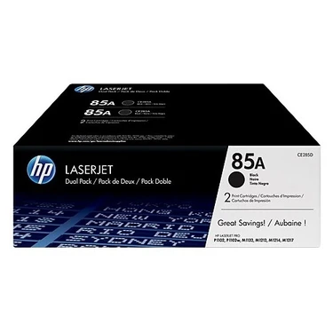 HP 85A 2'li Paket 1600 Sayfa Kapasiteli Siyah Toner