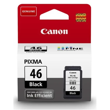 Canon PG-46 Siyah Mürekkep Kartuşu - 2