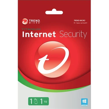 Trend Micro Titanium Internet Security 1 Kullanıcı 1 Yıl