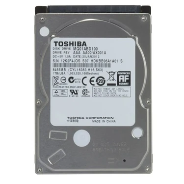Toshiba MQ Serisi 1TB 5400RPM Sata2 8Mb Cache 2.5" Notebook Disk