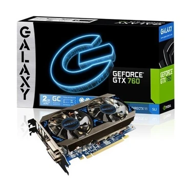 Galaxy Nvidia GeForce GTX 760 2GB 256Bit GDDR5 (DX11.2) PCI
