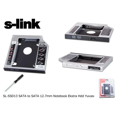 S-Link Sl-Ssd13 Sata To Sata 12.7Mm Notebook Ekstra Hdd Fiyatı