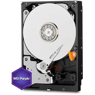 WD Purple 4TB Intellipower Sata 3.0 64Mb 3,5" Güvenlik Diski 7x24