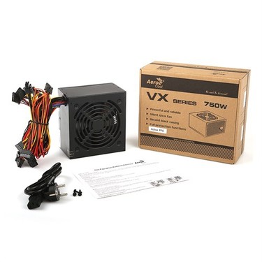 Aerocool Vx Serisi 750w 58a 12v Aktif Pfc Guc Kaynagi Fiyati