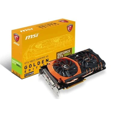 MSI Nvidia GTX 980 Ti Golden Edition 6GB 384Bit GDDR5 DX12 Fiyat