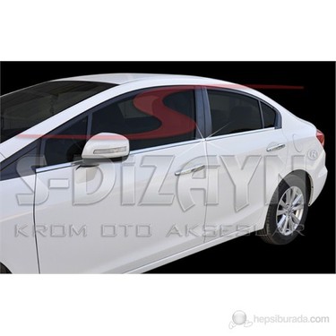 Honda Civic Tamtur Cam Citasi Cercevesi Krom Fb7 2012 2015 Fiyatlari Ve Ozellikleri