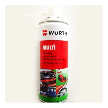 Würth Multi Sprey 400 ml Sıkışmış Parçaları Çözen Çok Yönlü Temizlik
