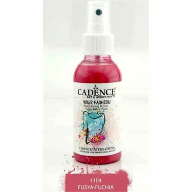 Cadence Your Fashion Sprey Kumaş Boyası 100 Ml. Fuşya